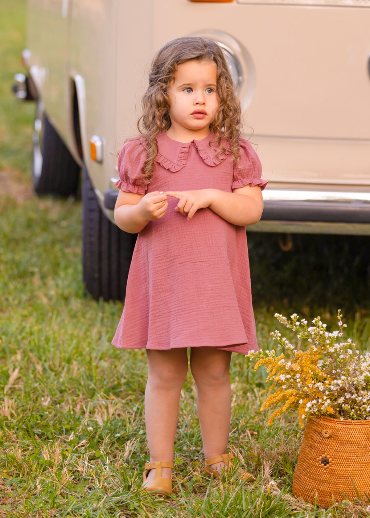 Clarabelle Gauze Dress