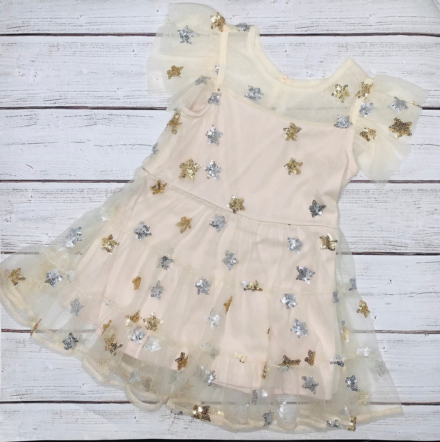 Nutcracker Embroidered Tulle Dress