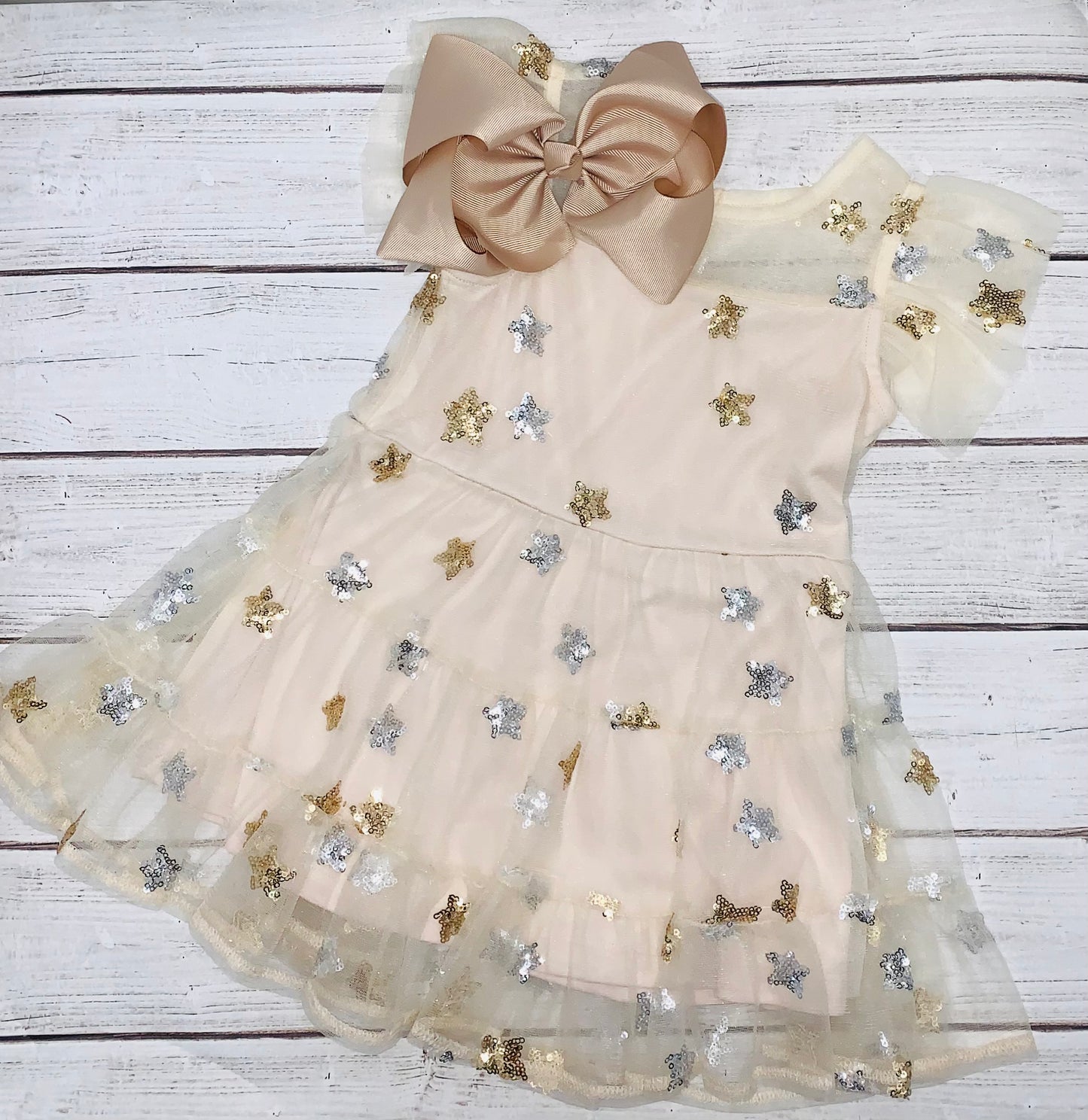 Nutcracker Embroidered Tulle Dress