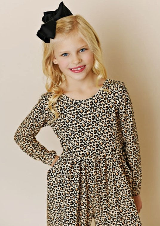 Leopard Pocket Jumper