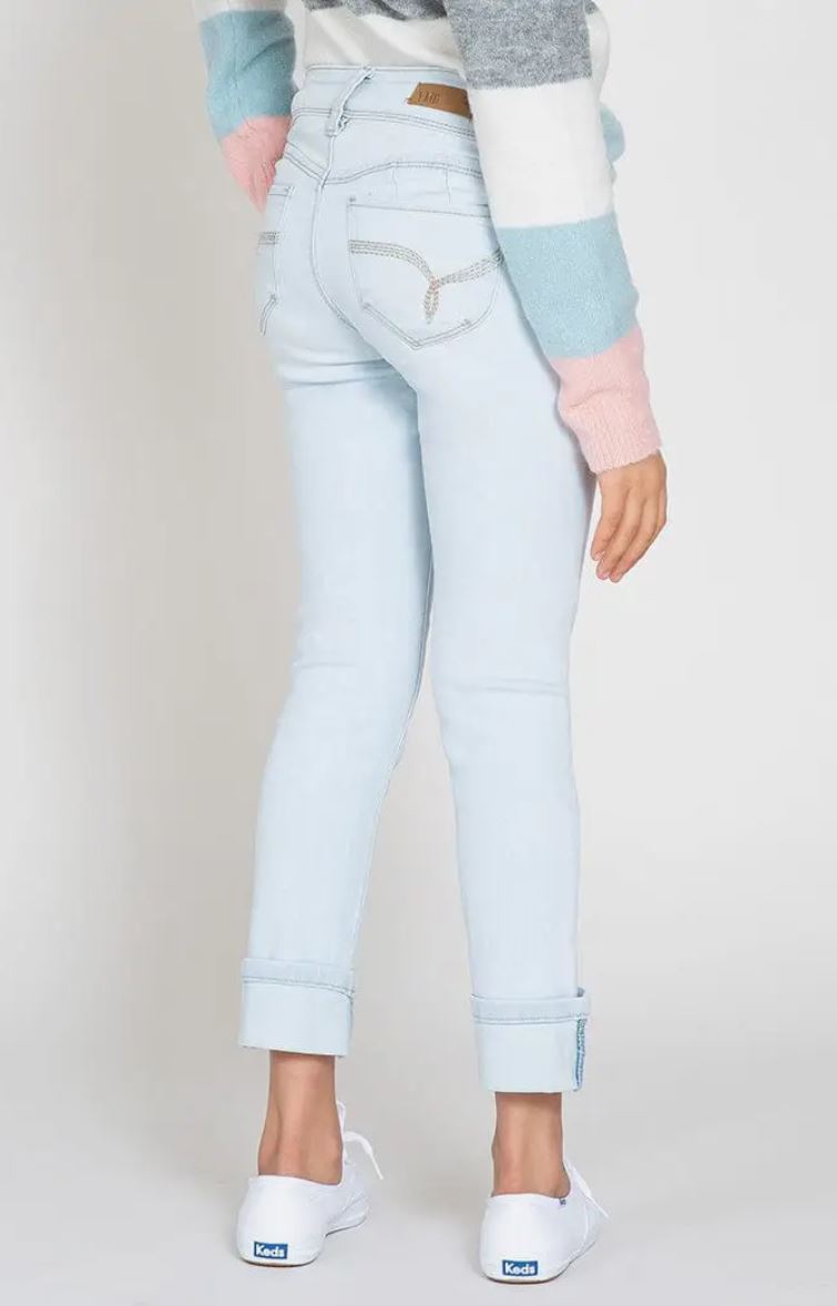Cuff Denim Skinny Jean for Girls