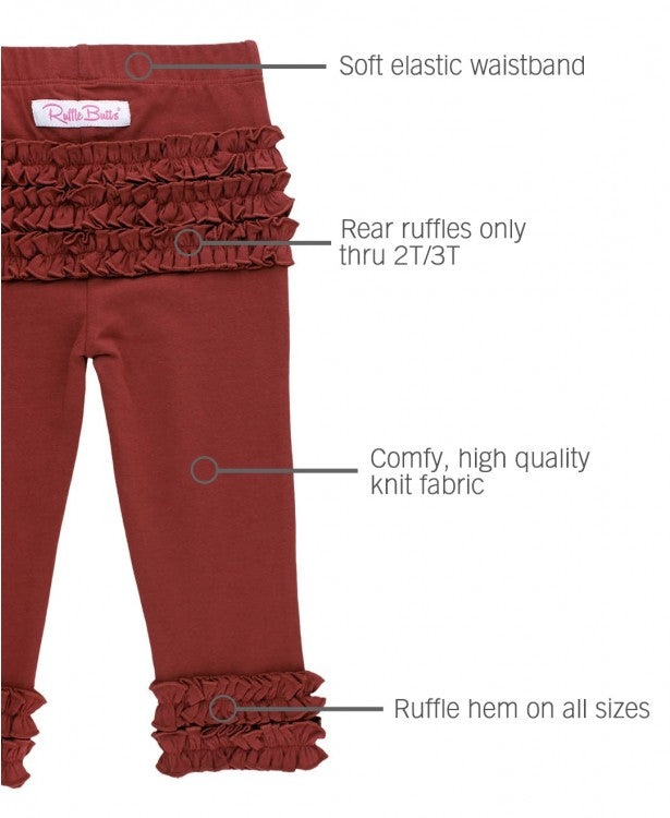 Rosewood Ruffle Leggings