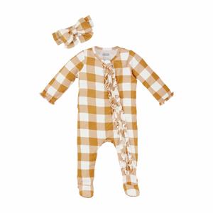 Rust Gingham