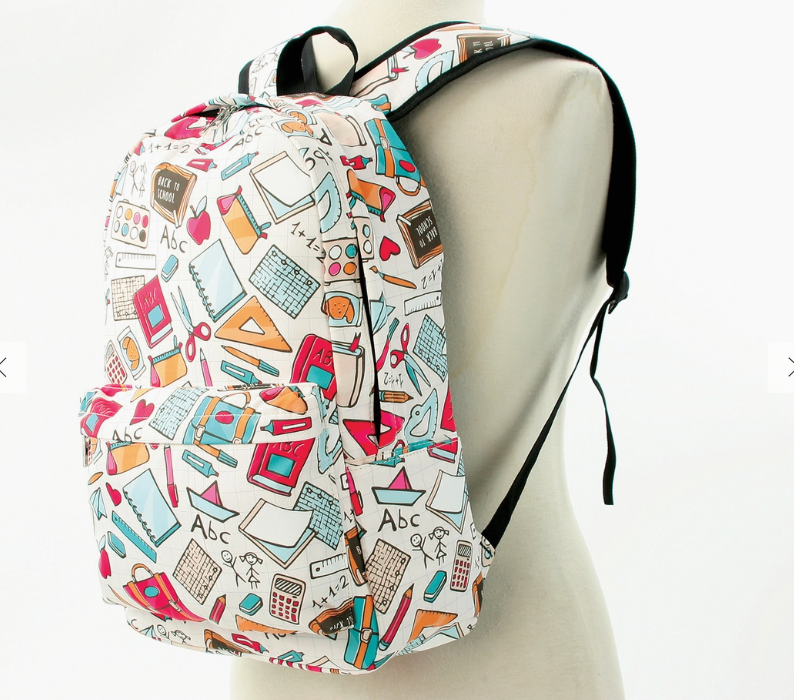 School Supplies Backpack