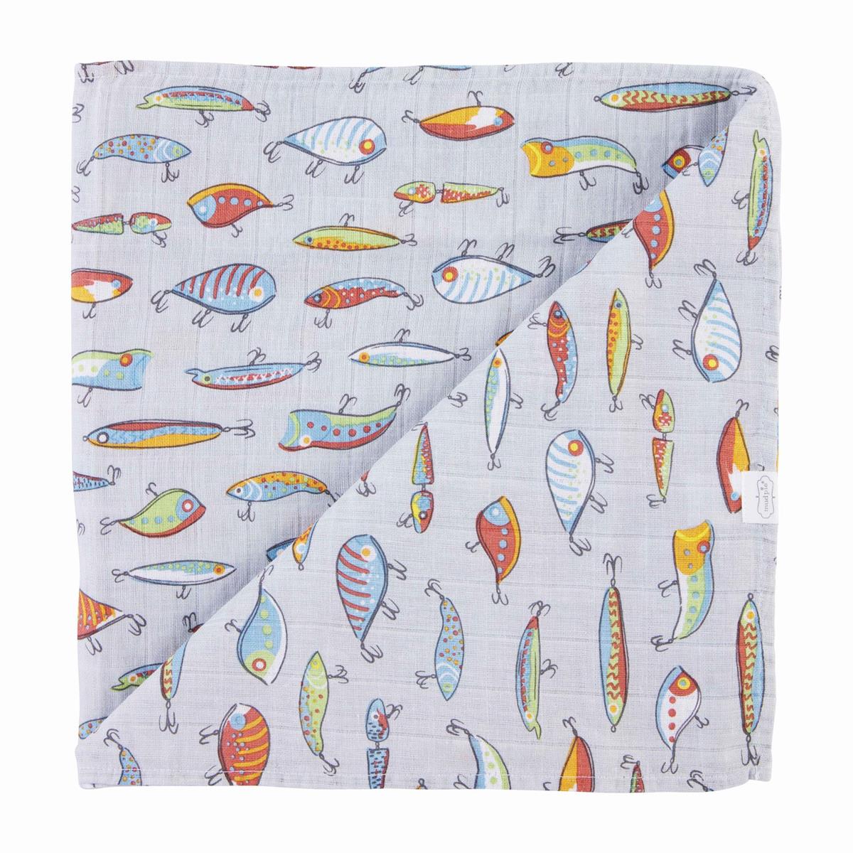 Fishing Swaddle Blanket