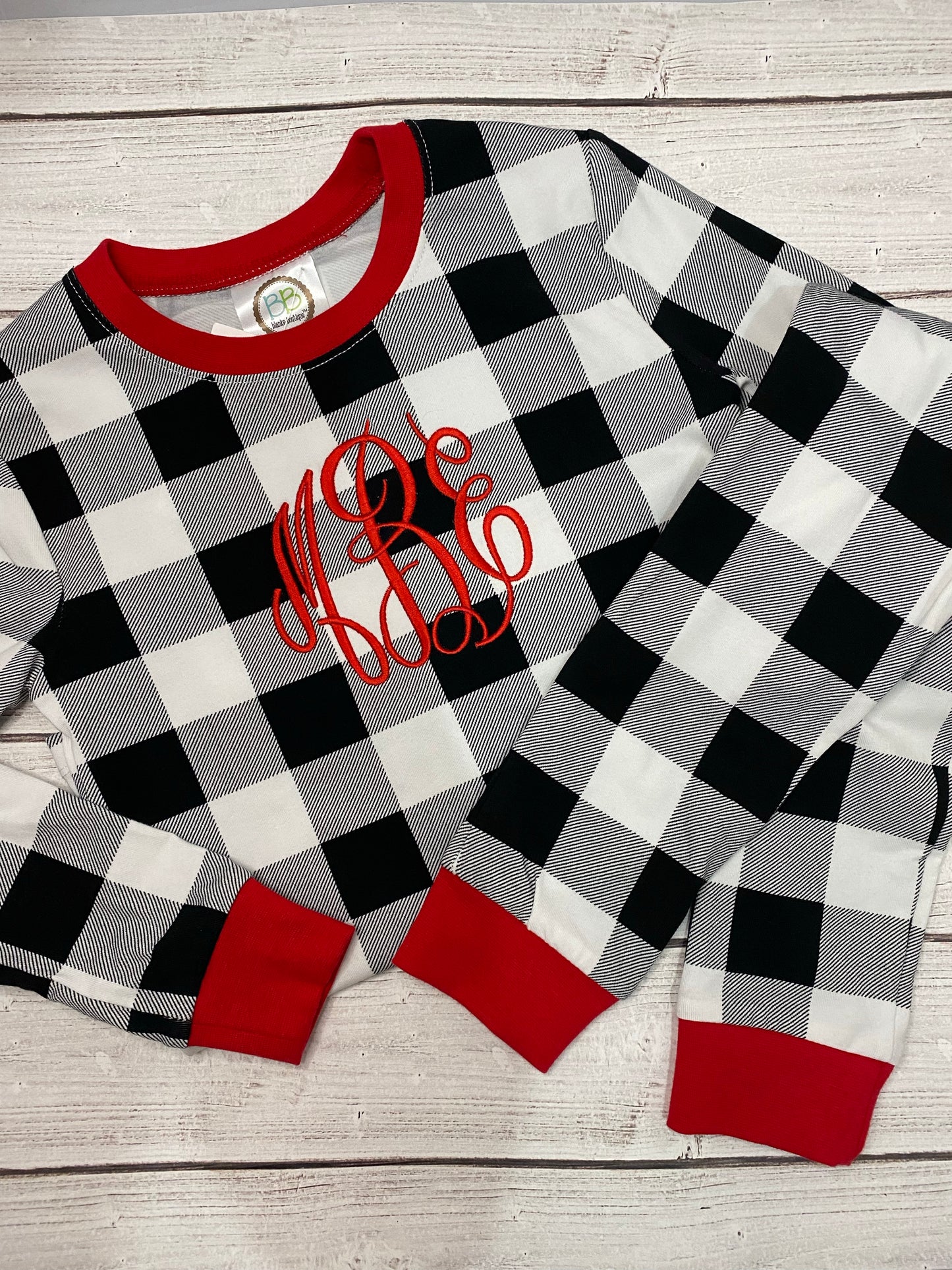Holiday Buffalo Plaid Pajamas