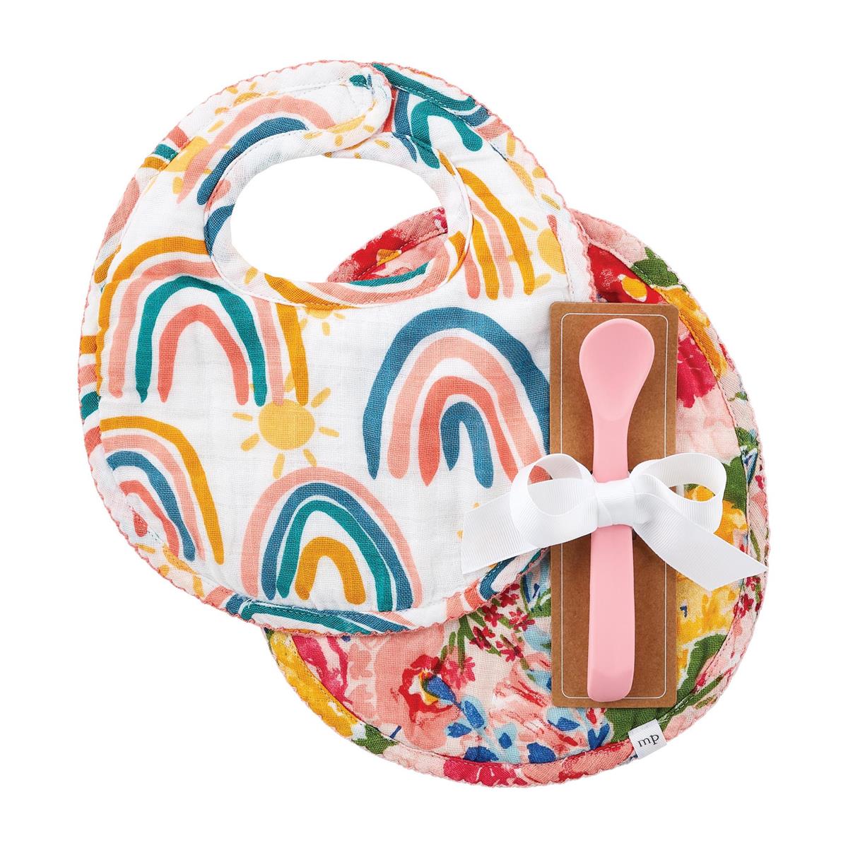 Rainbow bib Spoon Set