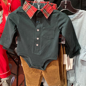 Baby Holiday Polo & Corduroy Pant Set