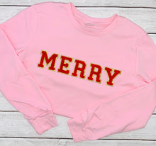 Load image into Gallery viewer, Mommy &amp; Me “Merry” Sweatshirt