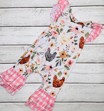 Load image into Gallery viewer, Spring Chicken Baby Romper