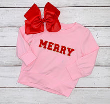 Load image into Gallery viewer, Mommy &amp; Me “Merry” Sweatshirt