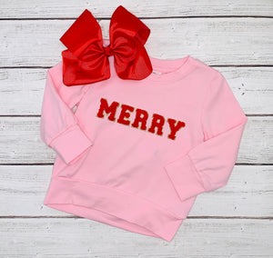 Mommy & Me “Merry” Sweatshirt