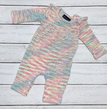 Load image into Gallery viewer, Colorful Knit Romper with Headband