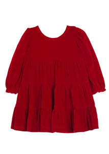 Red Velvet Dress