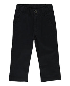 Black Stretch Chino Pants