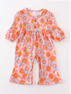 Floral Print Romper