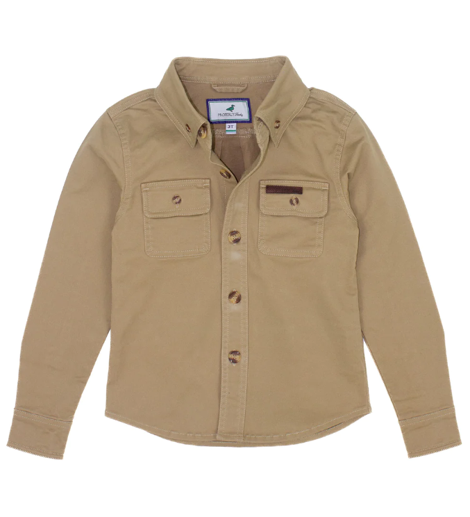 Harvest Work Shirt Camel