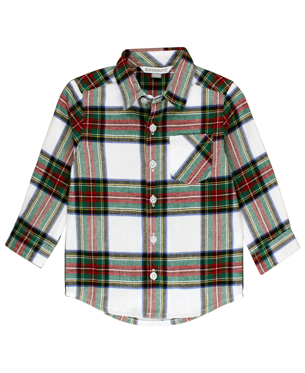 Good Tidings Plaid Button-Down Shirt