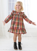 Load image into Gallery viewer, Pumpkin Patch Multi Color Woven Dress