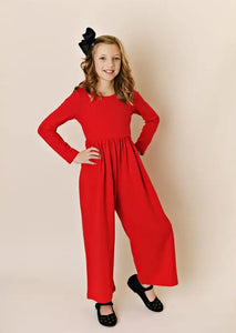 Red Pocket Jumper