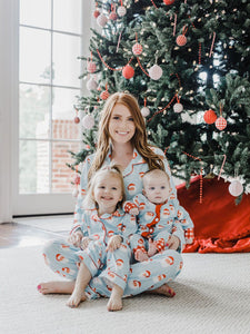 Jolly St. Nick Button Down PJ's