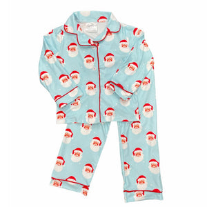 Jolly St. Nick Button Down PJ's
