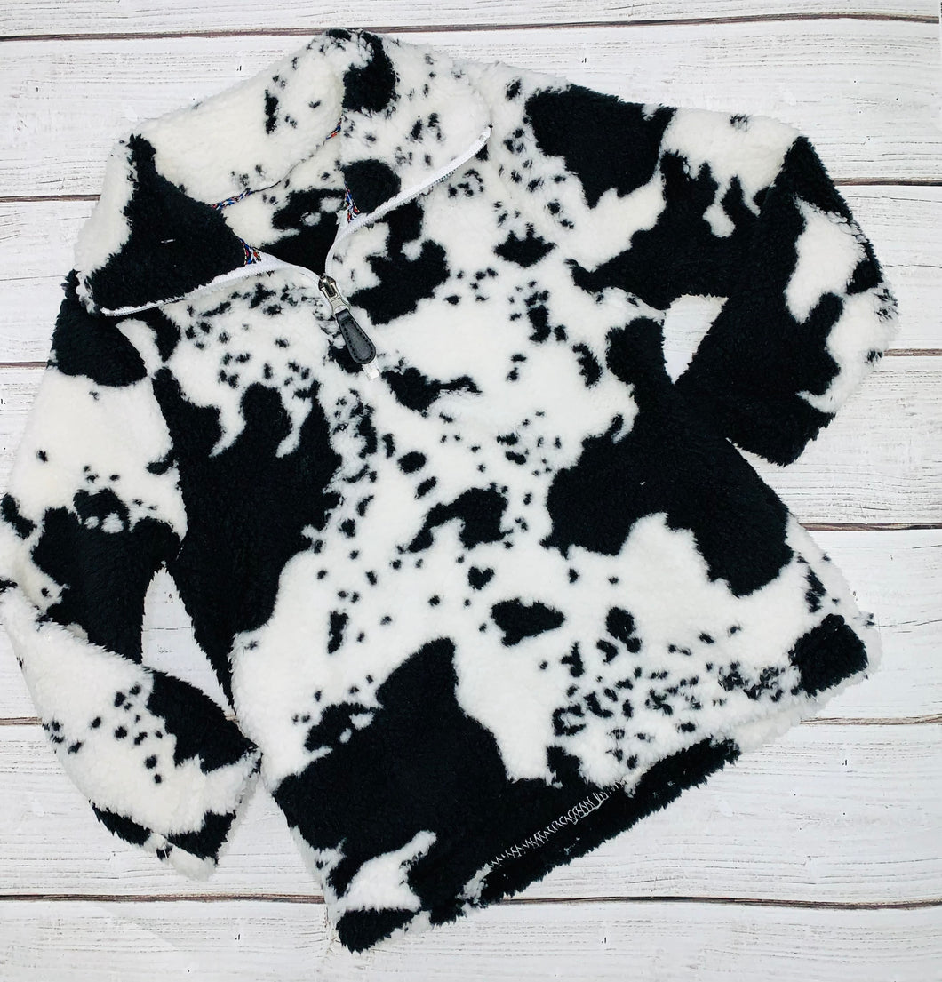Cowprint Sherpa for Boys and Girls