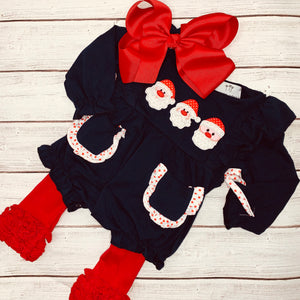 Santa Bubble Romper