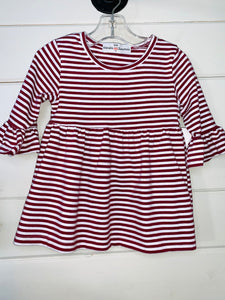 Girls Stripe Tunic Shirt