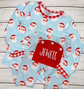 Jolly St. Nick Buttflap PJs