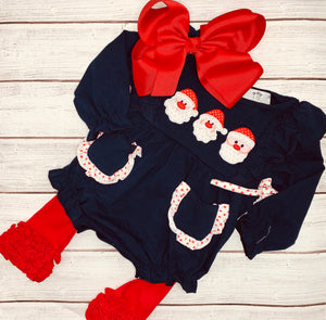 Santa Bubble Romper