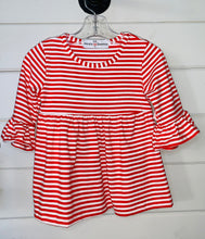 Load image into Gallery viewer, Girls Stripe Tunic Shirt