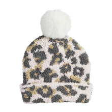 Load image into Gallery viewer, Leopard Chenille Infant Hat