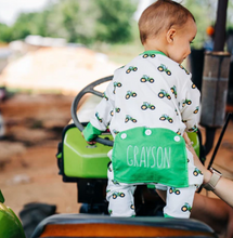 Load image into Gallery viewer, Green Tractor Buttflap Sleeper